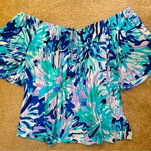 Lilly Pulitzer Off-the-Shoulder Top